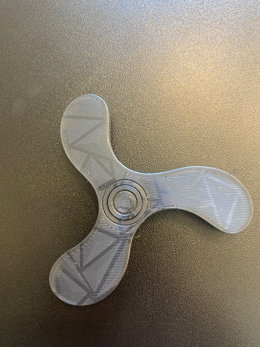 3D Printed Fidget Spinner Graffiti
