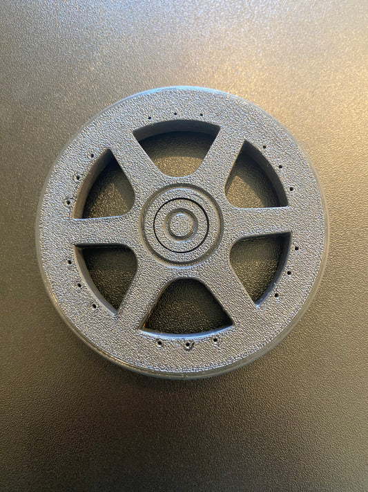 3D Printed Fidget Spinner Car Rim