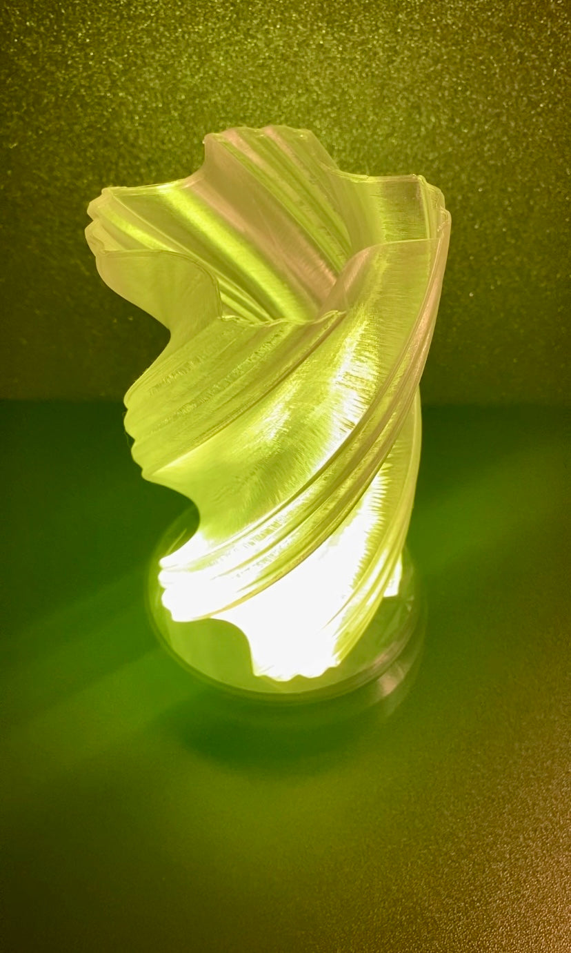 3D Printed Desk Lamp ~ Helix