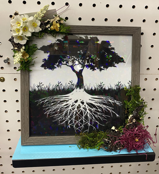 Nature Tree 3D Printed Wall Art