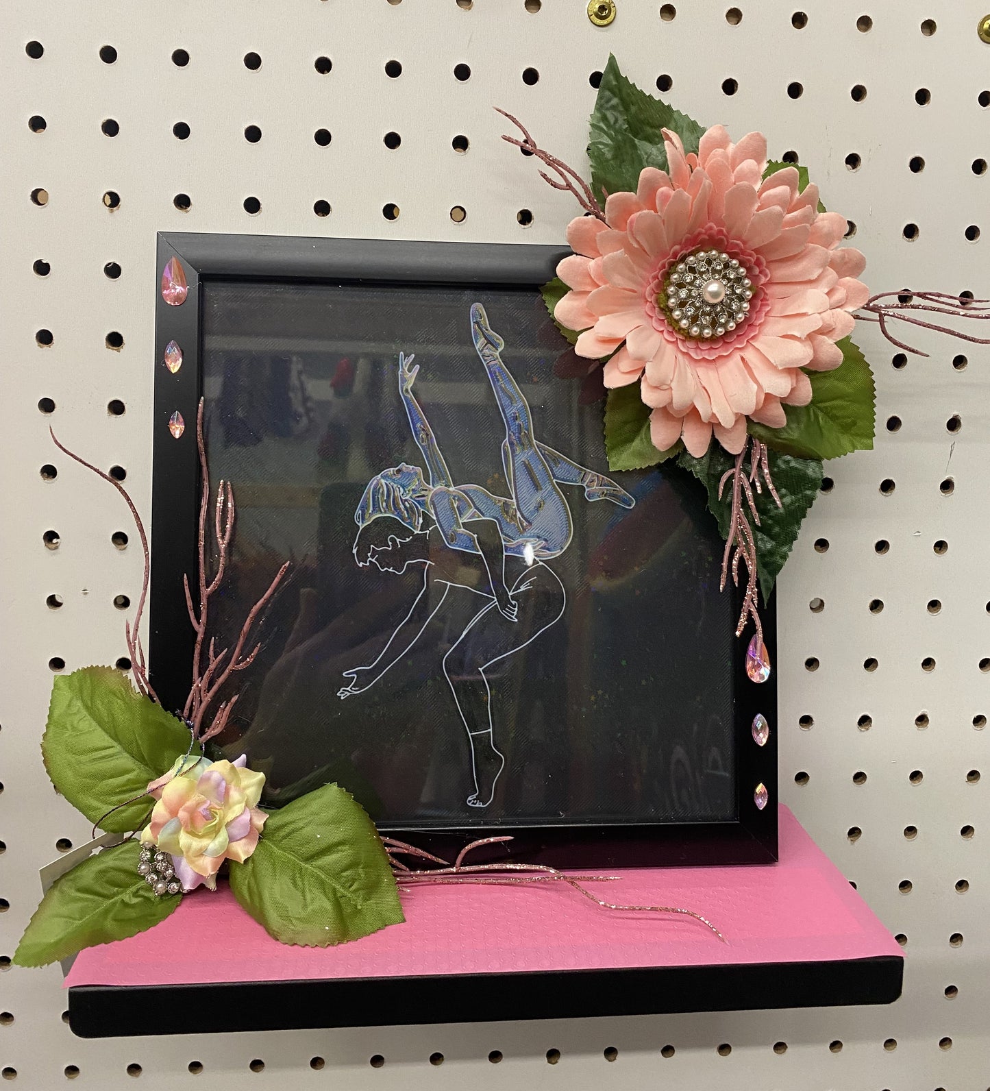 3D Printed Mirror Dancers Wall Art