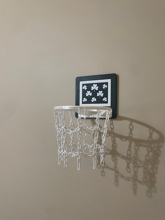 "Luck of the Irish" Mini Basketball Hoop w/ Ball