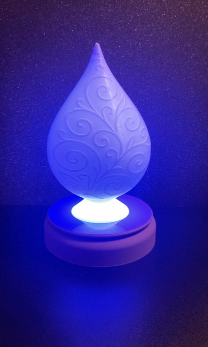 3D Printed Desk Lamp - Tear Drop