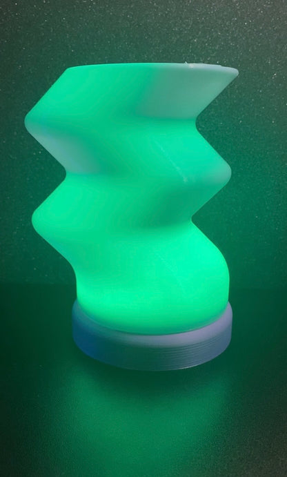 3D Printed Desk Lamp - Funky Twist