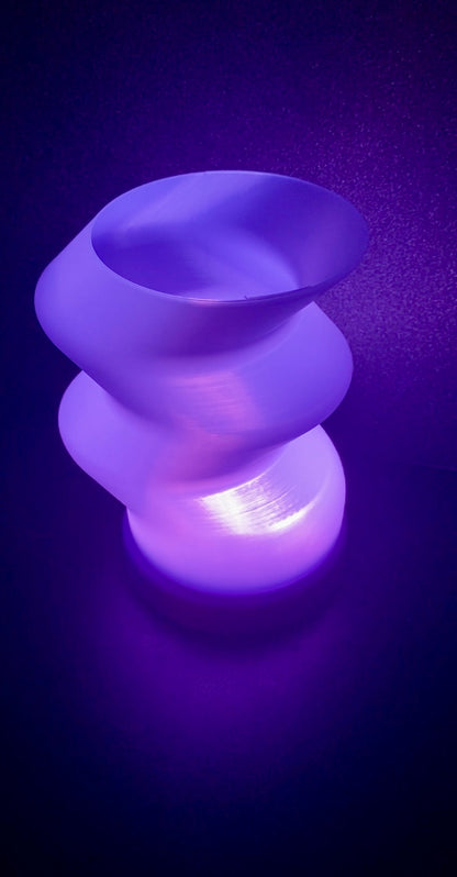 3D Printed Desk Lamp - Funky Twist