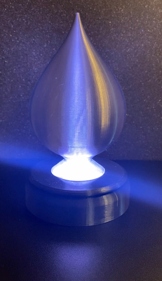 3D Printed Desk Lamp ~ Tear Drop