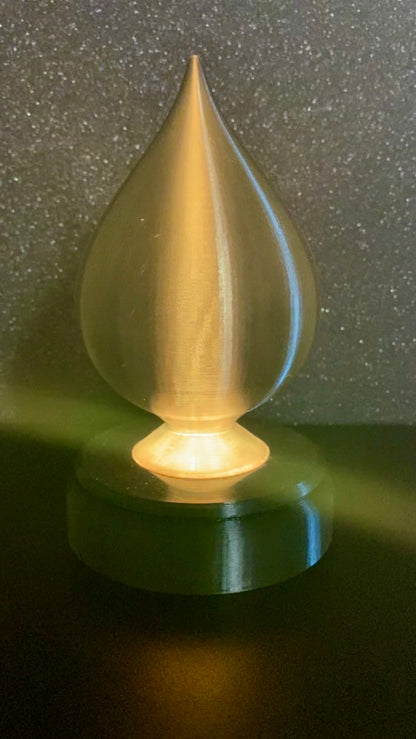 3D Printed Desk Lamp ~ Tear Drop