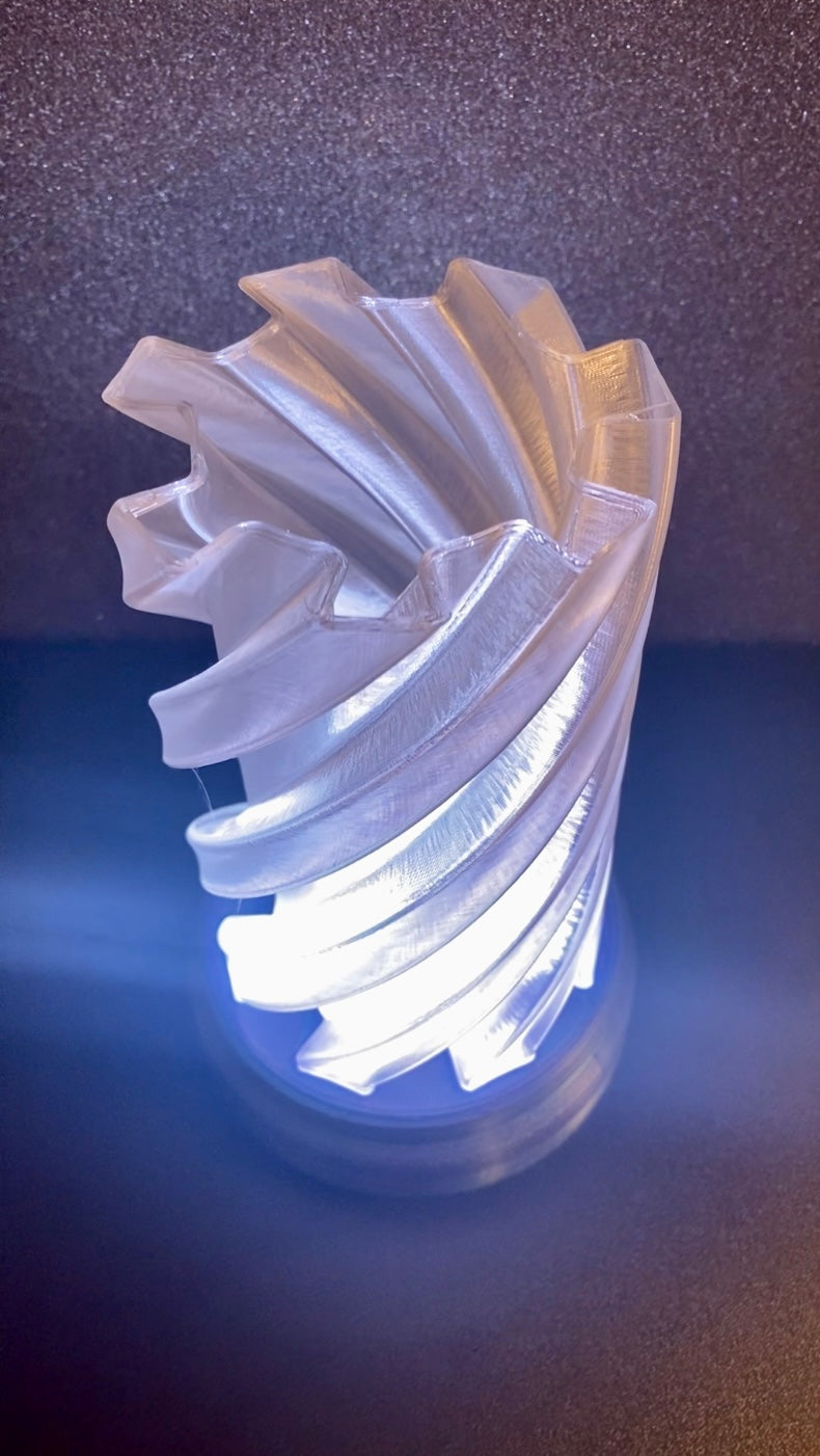 3D Printed Desk Lamp ~ The Blade
