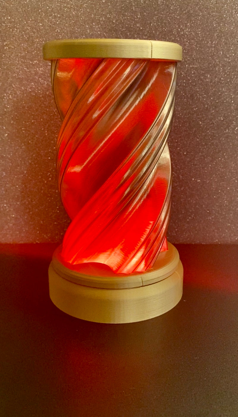 3D Printed Desk Lamp ~ Spire