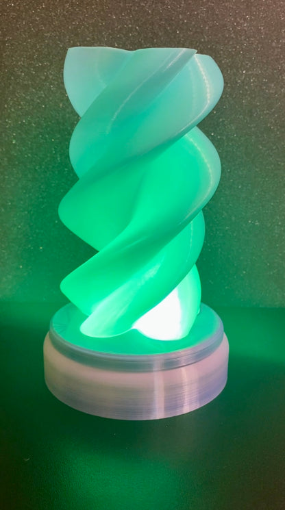 3D Printed Desk Lamp ~ Twisted Butterfly