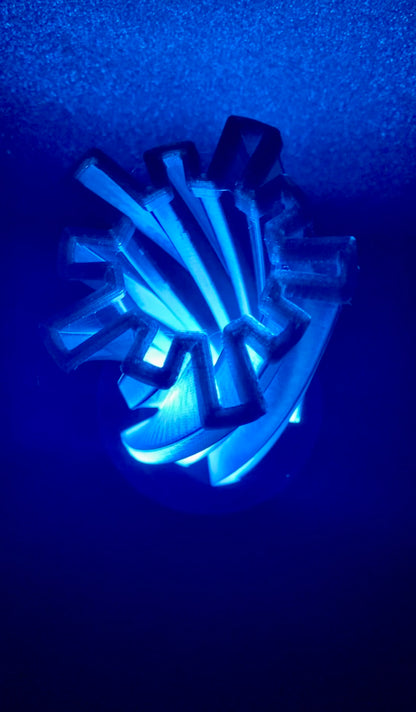 3D Printed Desk Lamp ~ North Star