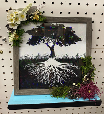 Nature Tree 3D Printed Wall Art