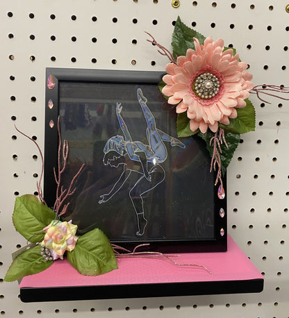 3D Printed Mirror Dancers Wall Art