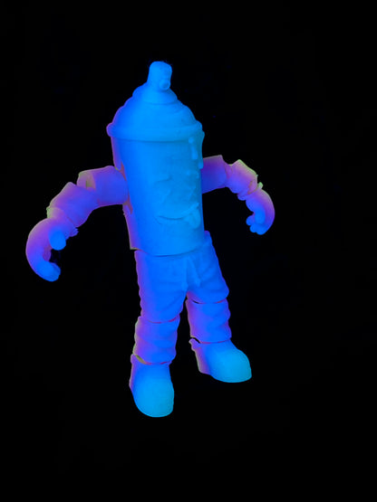 Spray Paint Man Articulating Toy