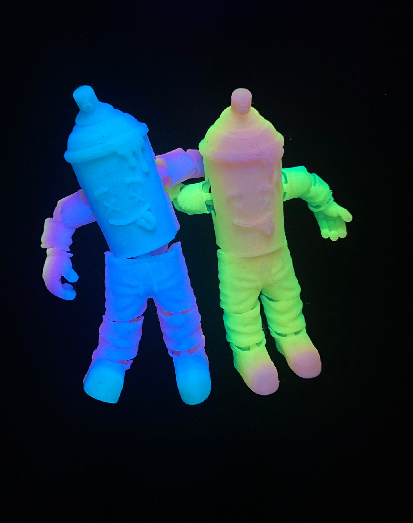 Spray Paint Man Articulating Toy