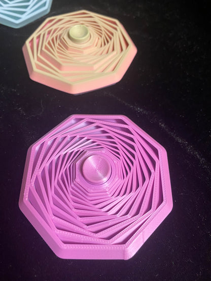 Pull Up Spinner Fidget Toy