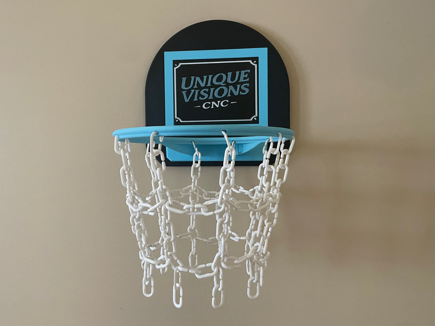 Unique Hoops Personalized 3D Printed Mini Basketball Hoop – Unique Visions CNC