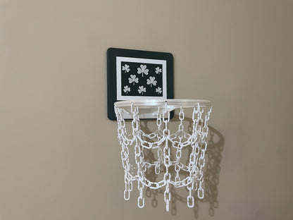 "Luck of the Irish" Mini Basketball Hoop w/ Ball