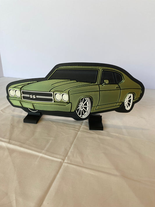 3D Printed Cool Car Wall Art