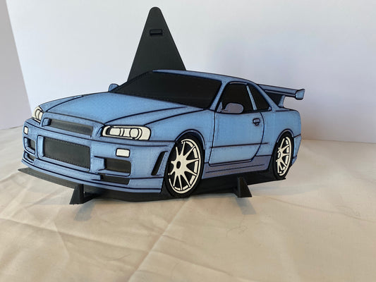 3D Printed Cool Car Wall Art