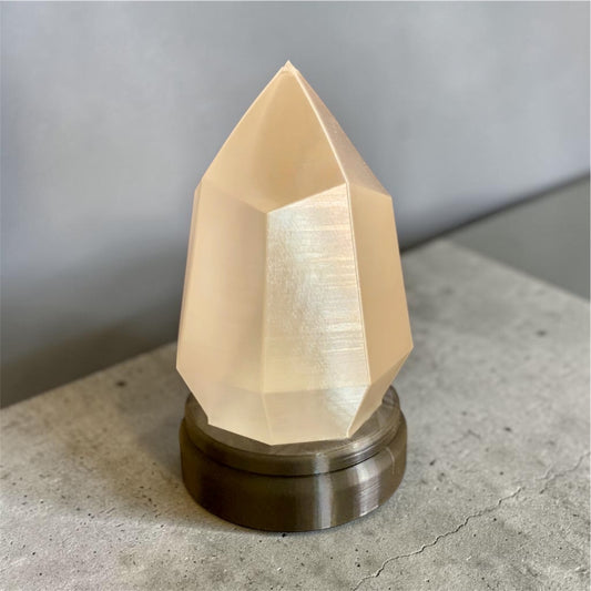 3D Printed Desk Lamp ~ The Crystal