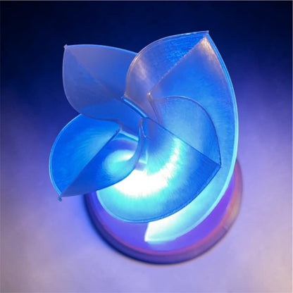 3D Printed Desk Lamp ~ Flower