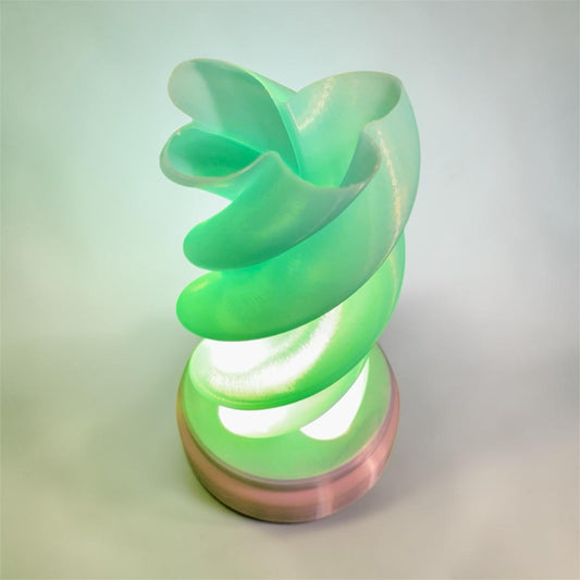 3D Printed Desk Lamp ~ Twisted Butterfly