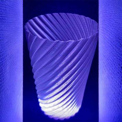 3D Printed Desk Lamp ~ Ruffle