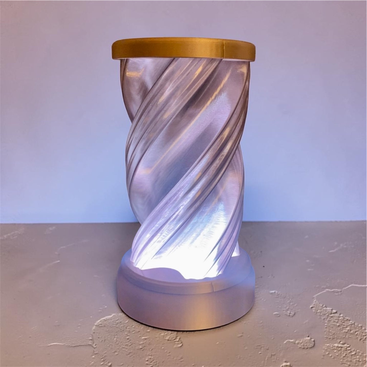 3D Printed Desk Lamp ~ Spire
