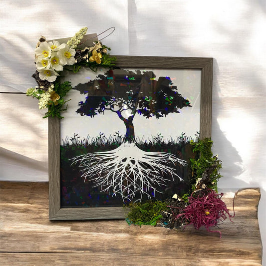 Nature Tree 3D Printed Wall Art