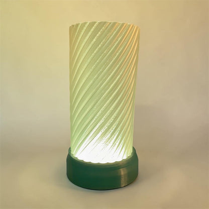 3D Printed Desk Lamp ~ Ruffle