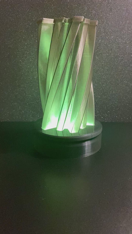 3D Printed Desk Lamp ~ North Star