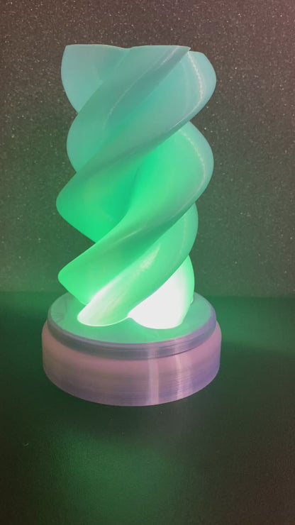 3D Printed Desk Lamp ~ Twisted Butterfly